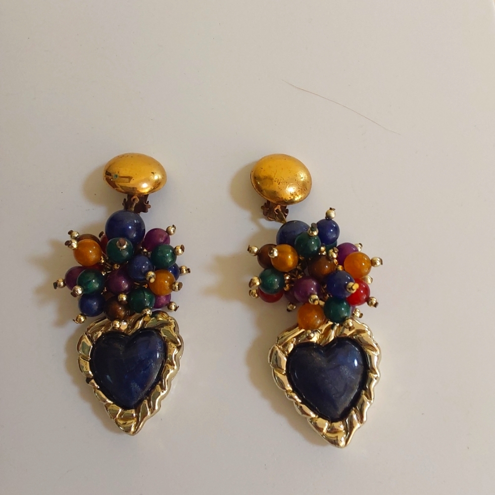 All the party ⬤ playful light festival/carnival earrings